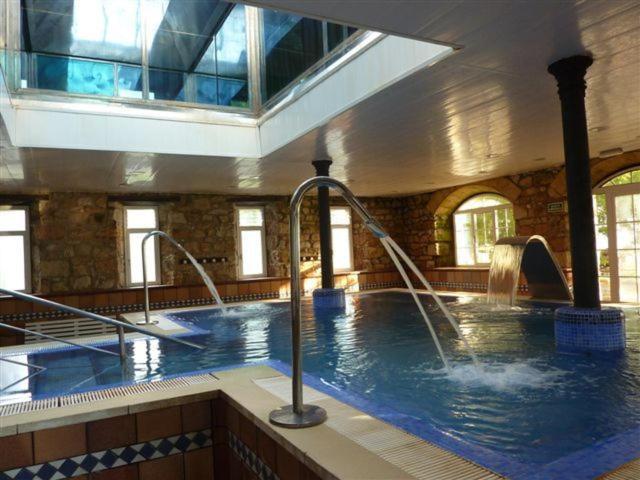 Balneario De Corconte Hotell Cabanas de Virtus Exteriör bild
